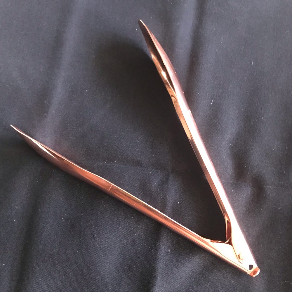 Williams-Sonoma Copper Smooth Tongs